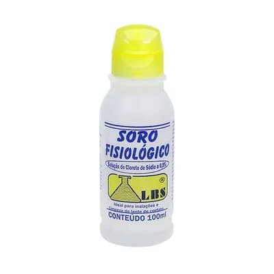 SORO FISIOLÓGICO CLORETO DE SÓDIO C/TAMPA 0,9% LBS
