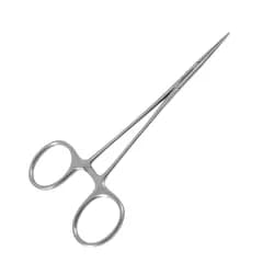 Pinça Halstead Mosquito Reta 12cm Microsserrilhada