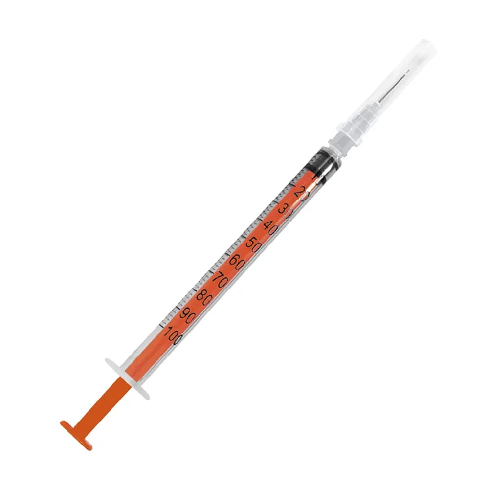 SERINGA PARA INSULINA COM AGULHA LUER SLIP 1ML SR