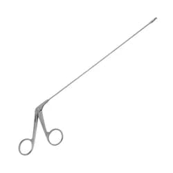 Pinça Micro Laringe Triangular Reta Bruchae 23cm