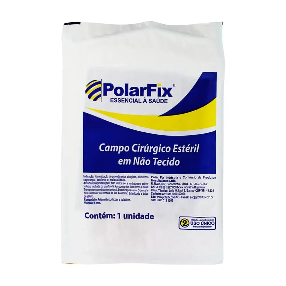 CAMPO CIRÚRGICO ESTÉRIL NÃO FENESTRADO POLARFIX