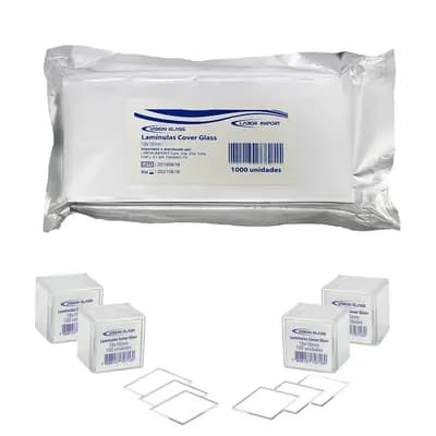 LAMÍNULA PARA MICROSCOPIA C/1000UN LABOR IMPORT