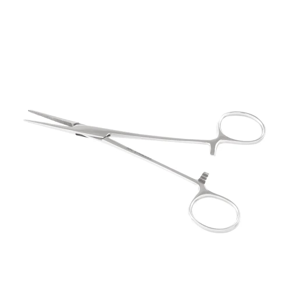 PINÇA CRILE RETA EM AÇO INOX PARA PEDÍCULOS ABC