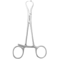 Pinça Backaus de Redução com Tubinho Curva 13cm