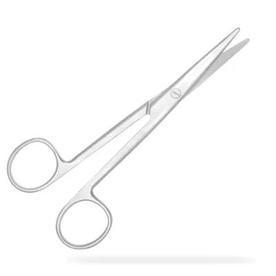 TESOURA MAYO RETA EM AÇO INOX PARA TECIDOS ABC