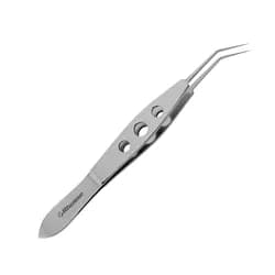 Pinça Mc Pherson Angulada com Plataforma 11cm