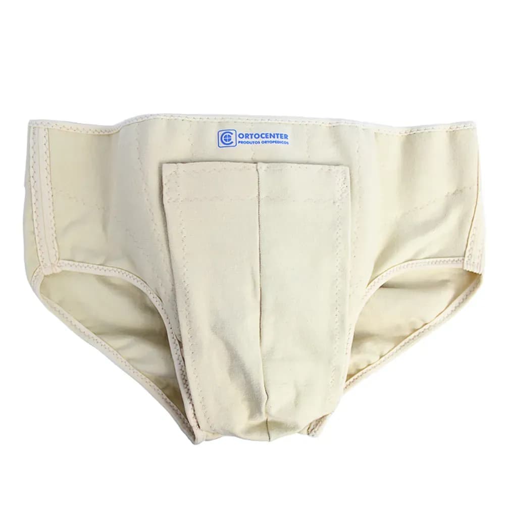 CUECA PARA HÉRNIA INGUINAL DUPLA ORTOCENTER