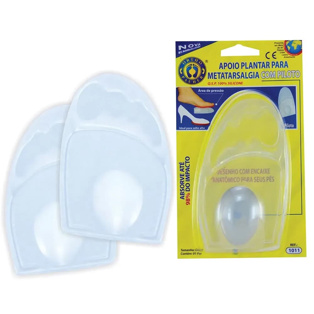 PILOTO PLANTAR DE SILICONE PAR ORTHO PAUHER