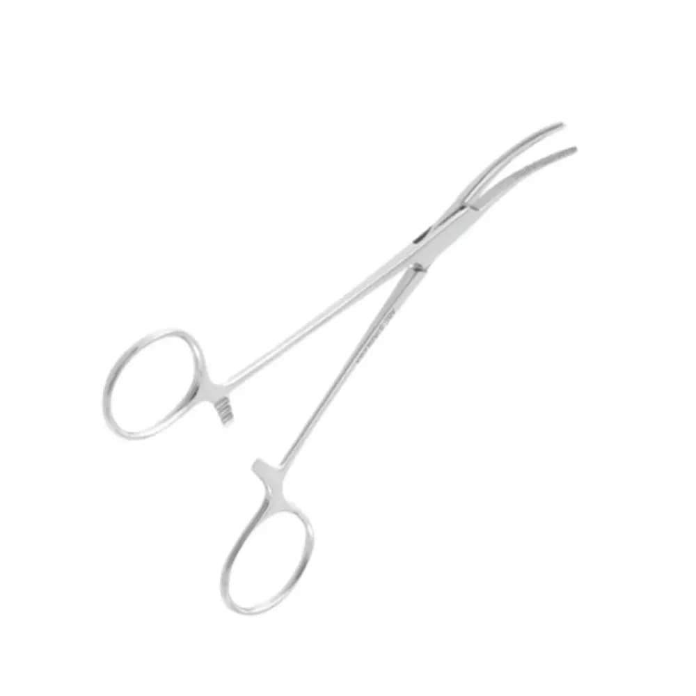 PINÇA CIRÚRGICA EM AÇO INOX KELLY CURVA ABC