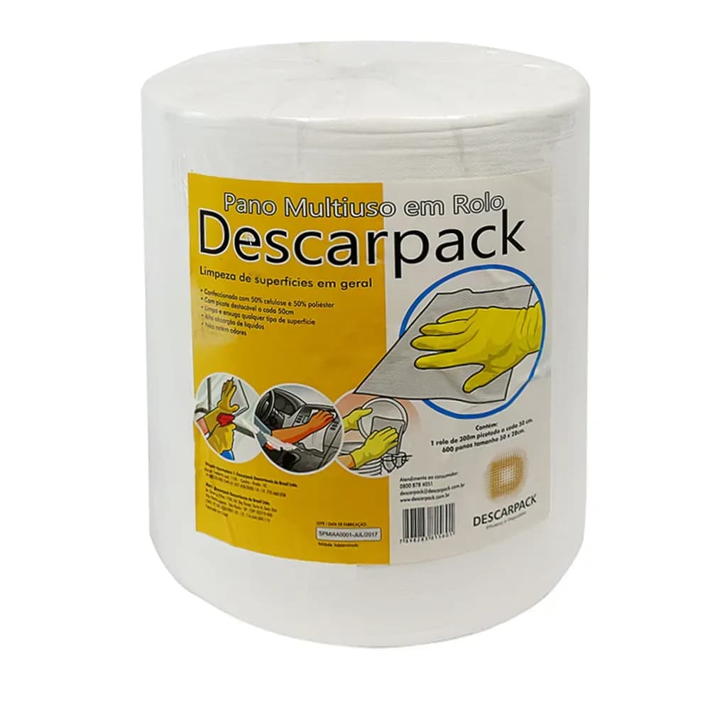 PANO LIMPEZA MULTIUSO 28CMX300M DESCARPACK