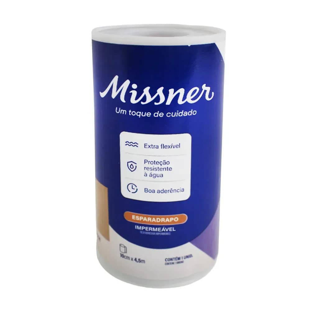 ESPARADRAPO IMPERMEÁVEL 10CMX4,5M MISSNER
