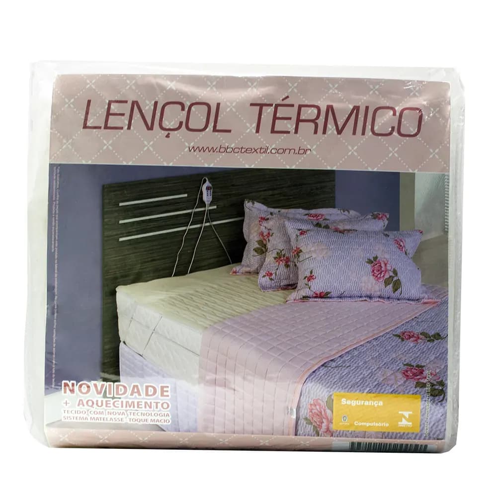 LENÇOL TÉRMICO 02 TEMPERATURAS BBC TÊXTIL