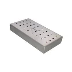 Estojo De Inox Perfurado. 20 x 10 x 03 cm