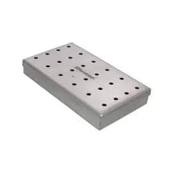 Estojo De Inox Perfurado. 14 x 08 x 02 cm