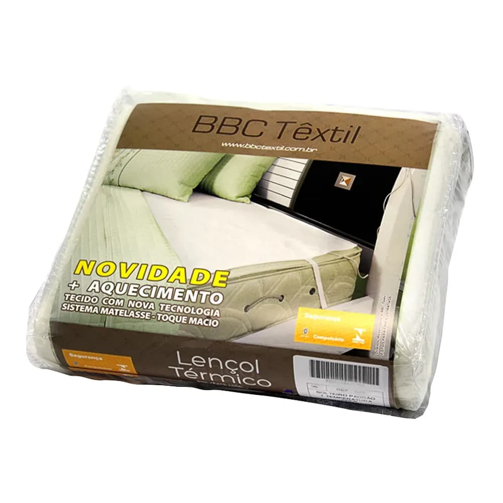 LENÇOL TÉRMICO 01 TEMPERATURA BBC TÊXTIL