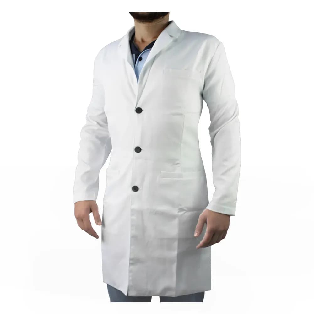 JALECO MASCULINO LASZLO BRANCO BIOSTILO