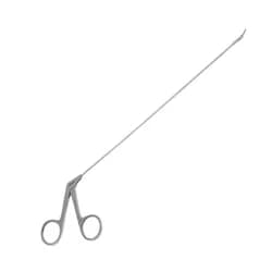 Pinça Micro Laringe Jacaré Direita 26cm