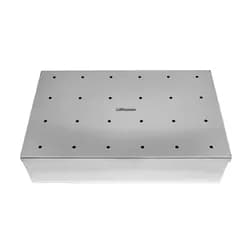 Estojo de Inox perfurado 42 x 28 x 12cm