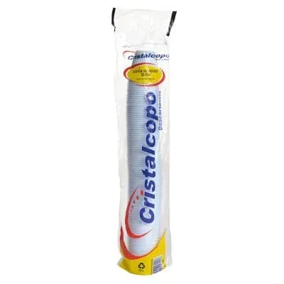 COPO DESCARTÁVEL C/100 UN CRISTALCOPO