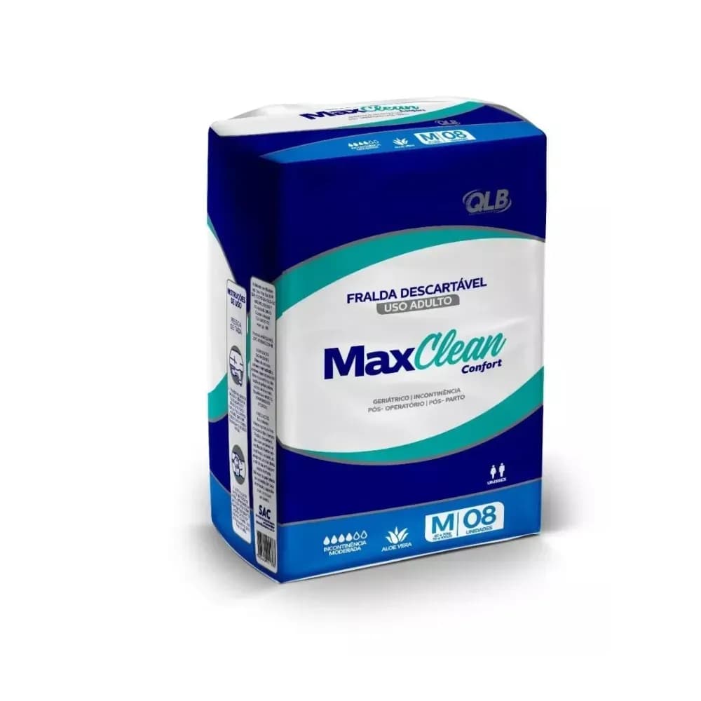 FRALDA GERIATRICA USO ADULTO MAXCLEAN