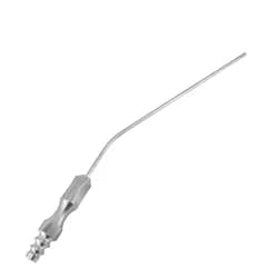 Aspirador Frazier Angulado 20cm 2,5mm