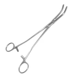 Pinça Z Clamp Parametrial Curvo 24cm