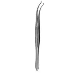 Pinça Cushing Curva com Dente 18cm