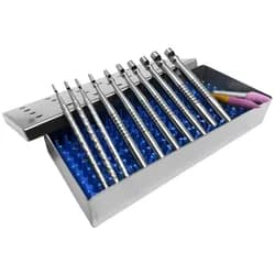 Kit Punch Dermatológico em Aço Inox