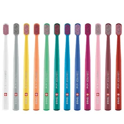 Escova Curaprox Velvet CS12460 com 1UN Cores Sortidas