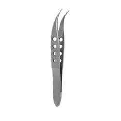 Pinça Microcirurgia Curva 13cm