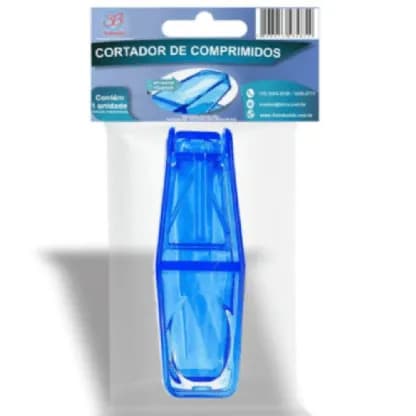 Cortador de Comprimidos Azul