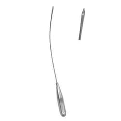 Agulha de Stame Curva. 23 cm
