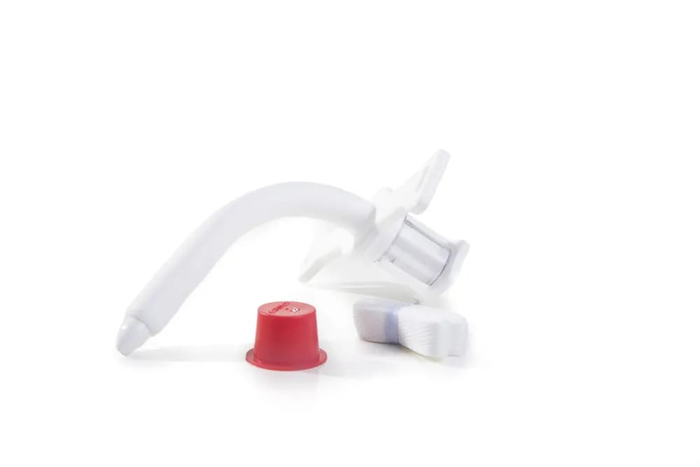Cânula Traqueostomia Adulto sem Balão em Silicone Bivona®