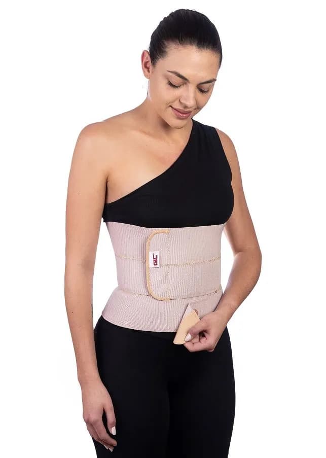 Faixa Abdominal em Elástico 3 e 4 gomos - GLC Ortopedia