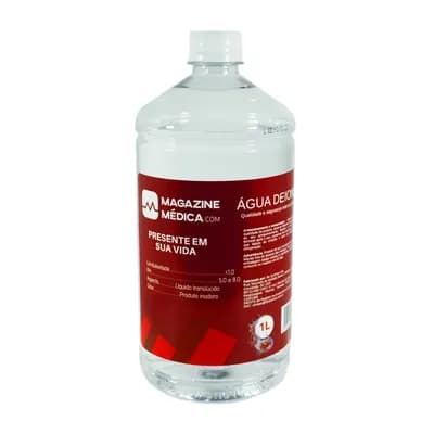 ÁGUA DEIONIZADA PARA AUTOCLAVE