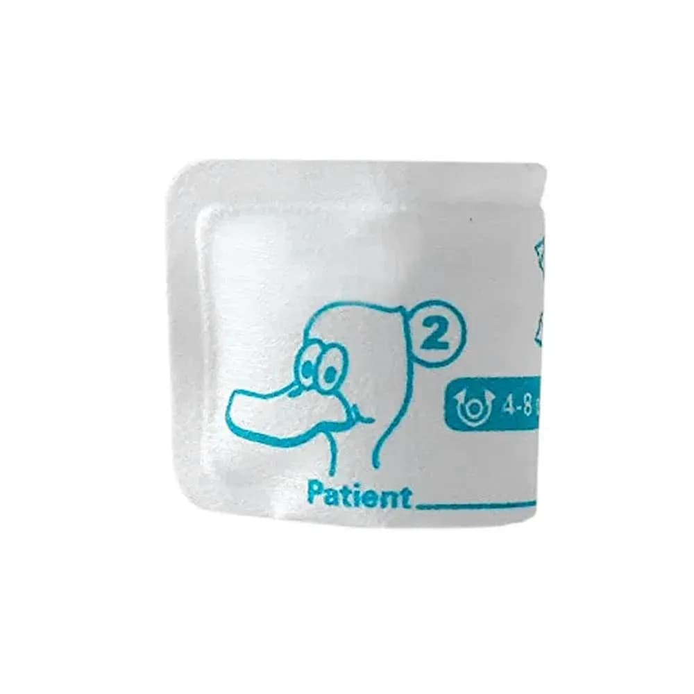 BRAÇADEIRA SOFT NEONATAL USO ÚNICO 2 TUBOS COM CONECTOR MD
