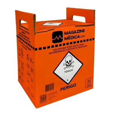 COLETOR PERFUROCORTANTES E RESÍDUOS QUÍMICOS