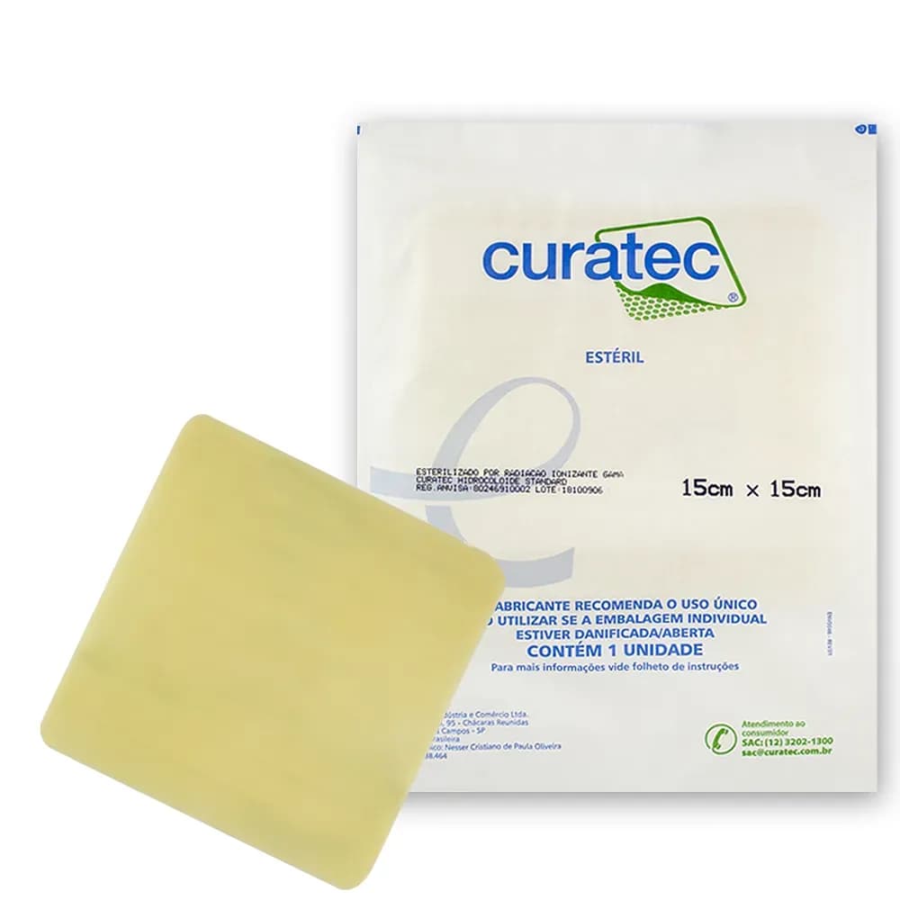 CURATIVO HIDROCOLOIDE CURATEC A UNIDADE