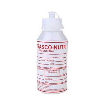 Frasco Para Nutrição Enteral 100ML CX C/243UN