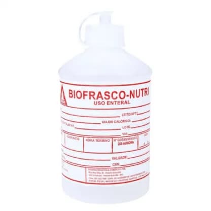 Frasco para Nutrição Enteral 300ML CX C/90UN