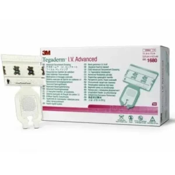 Curativo Transparente Tegaderm IV 3,8X4,5 C/100 1680 HB004805469