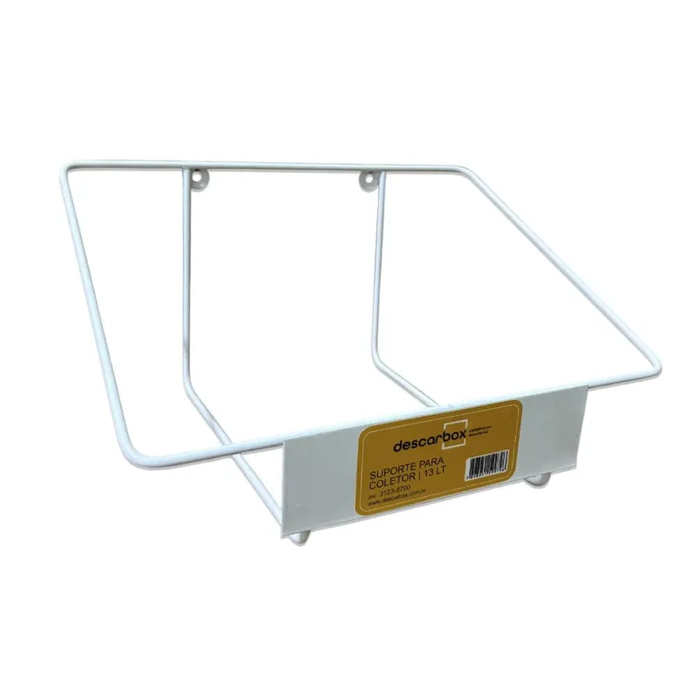 Suporte de Parede para Coletor de Perfurocortante 13L CX C/5UN 488