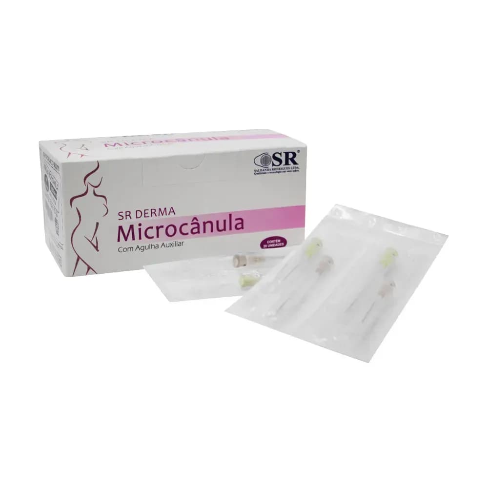 MICROCÂNULA PREENCHIMENTO FACIAL 20 UNIDADES SR