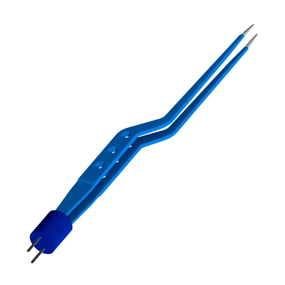 PINÇA BIPOLAR BAIONETA PONTA RETA 20CMX1MM DELTRONIX