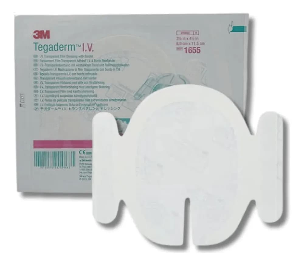Curativo Transp Tegaderm IV 1655 8,9X11,5 C/50UN HB004816599
