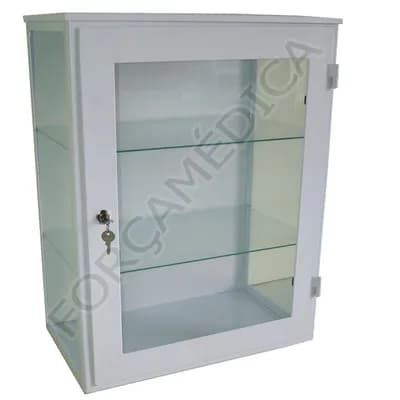 Armário Vitrine de Parede - Forçamedica