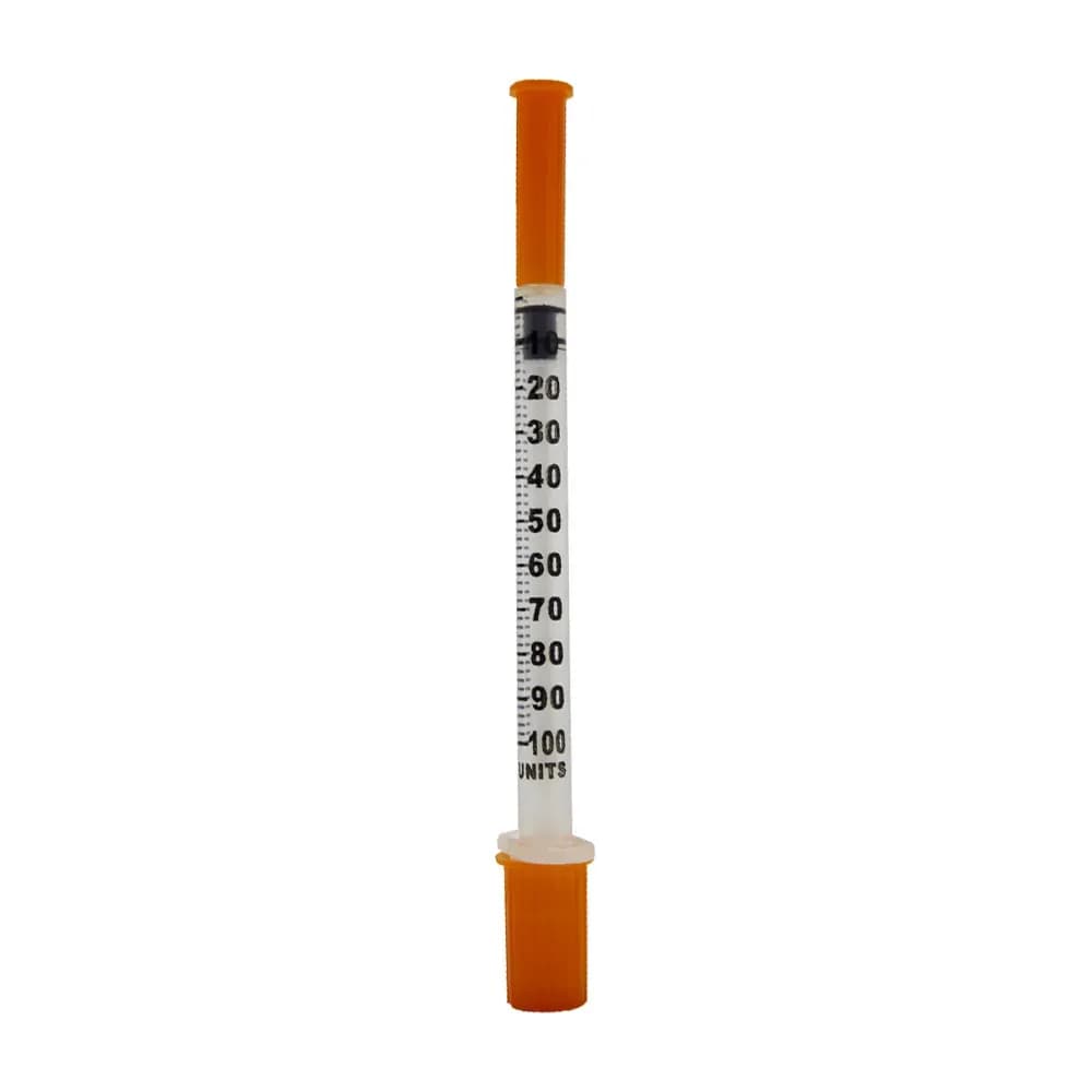 SERINGA PARA INSULINA DESCARTÁVEL COM AGULHA FIXA MEDIX