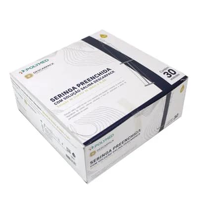 SERINGA PREENCHIDA COM SOLUÇÃO SALINA 30UN DESCARPACK