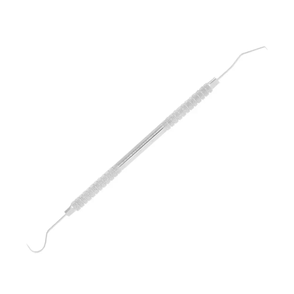 SONDA EXPLORADORA ODONTOLÓGICA EM AÇO INOX 17CM ABC