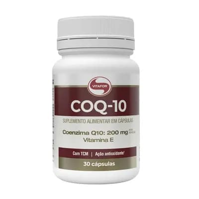 SUPLEMENTO ALIMENTAR COENZIMA Q10 200MG COQ-10 VITAFOR